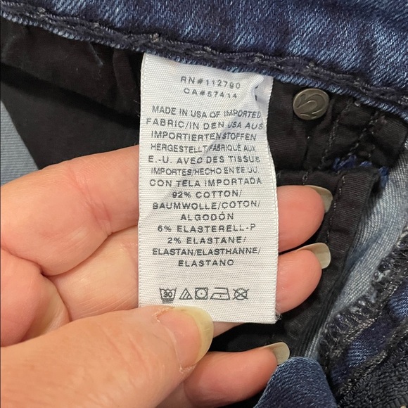 True Religion |Cora |Mid Rise |Straight |Black Label |Blue Denim |Jeans |Size 29 - Picture 13 of 16